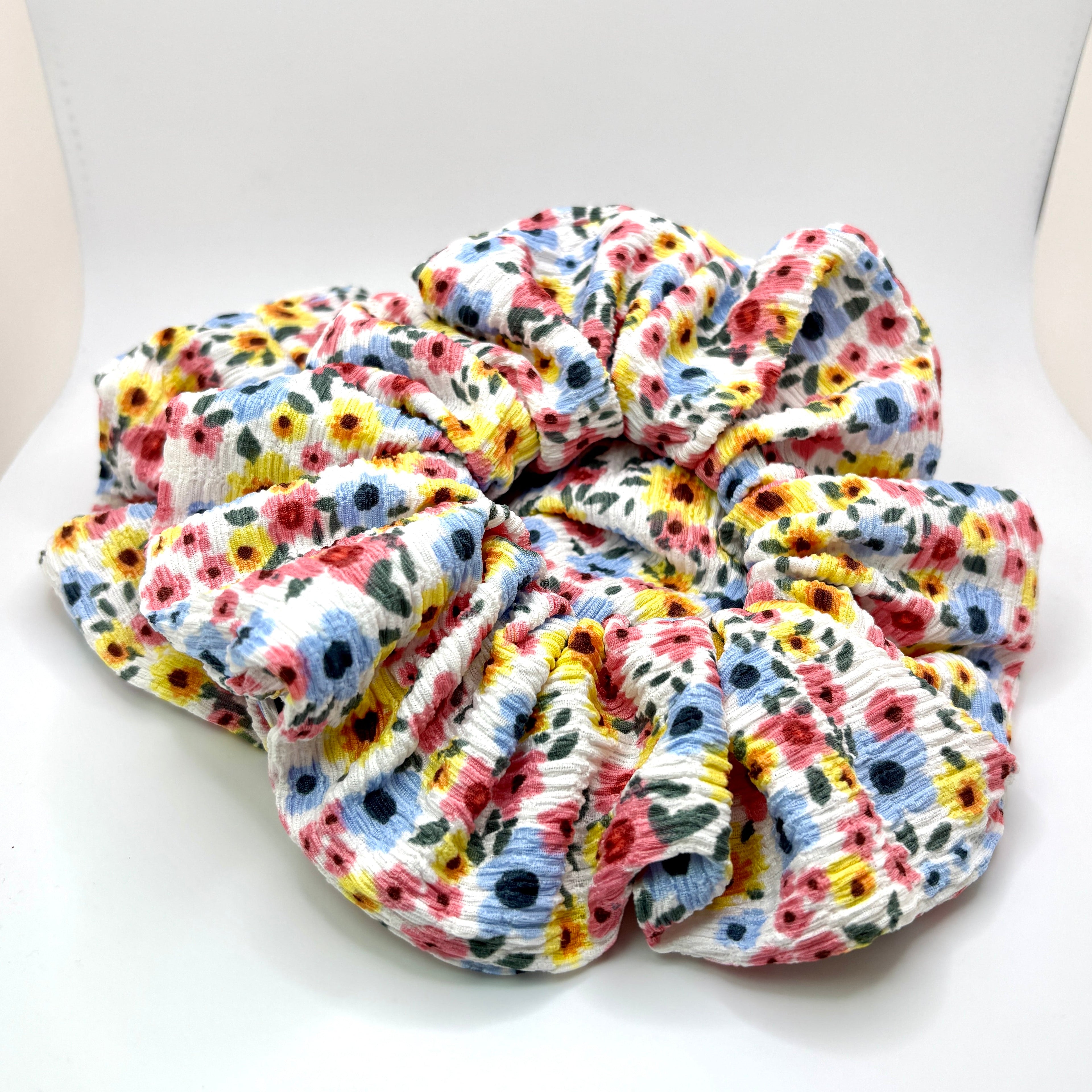 Floral Summer Scrunchie