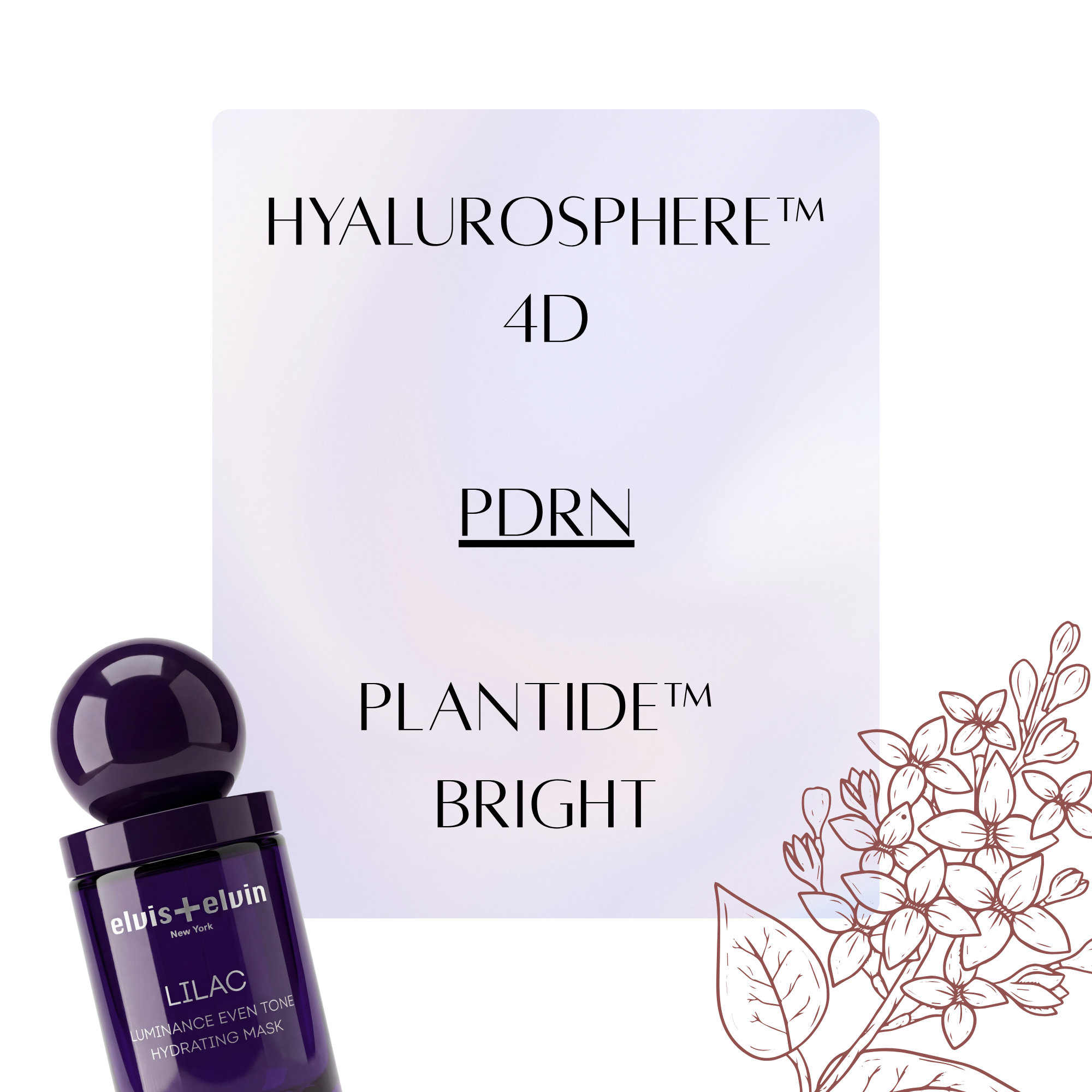 Lilac Luminance Even-Tone Hydrating Mask