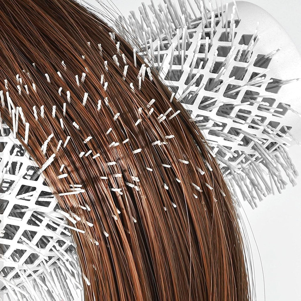 Eagle Fortress XL Ceramic + Ionic Round Hair Brush 2 inch - Grey