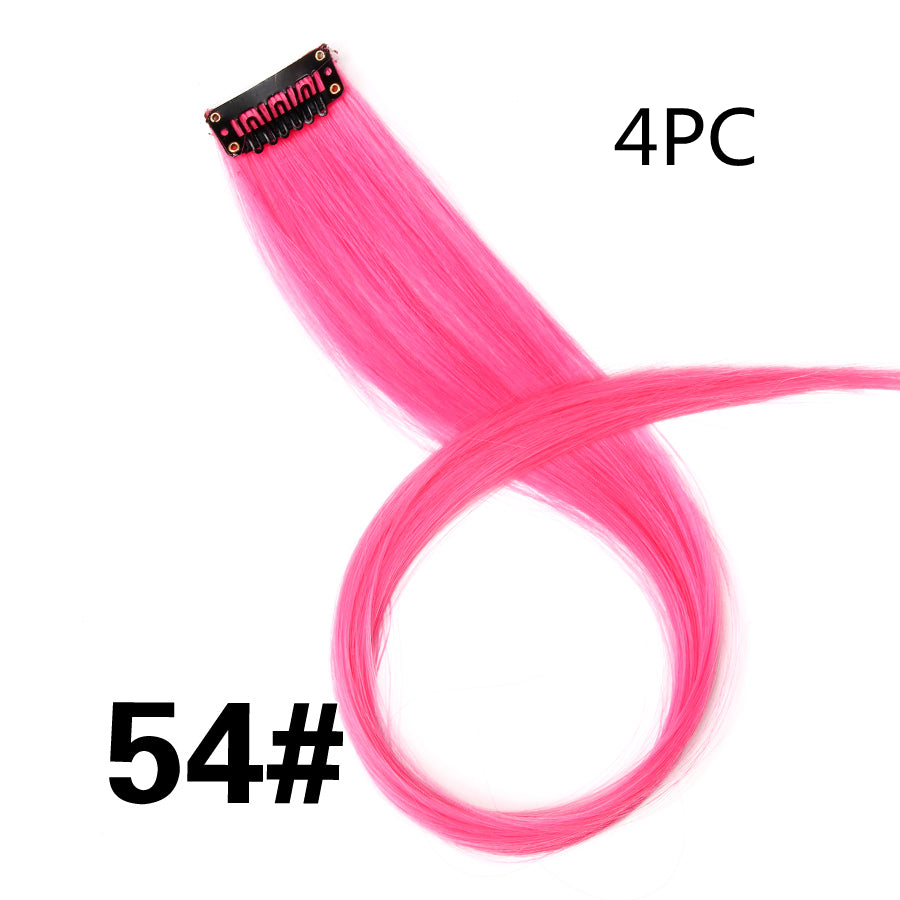 Colorful Hair Extensions – Vibrant Clip-In Hair Pieces for Women & Girls