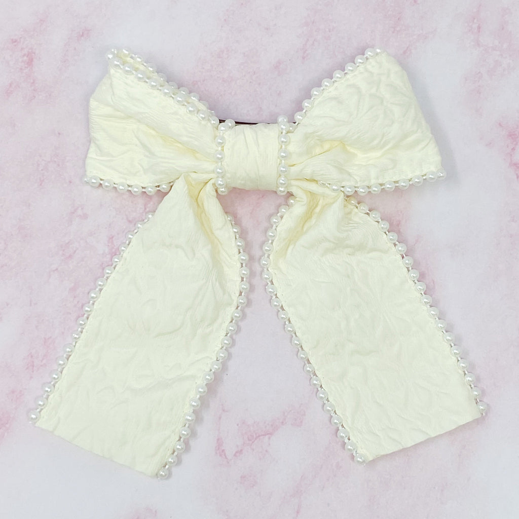Palace Pearl Embellished Hair Barrette