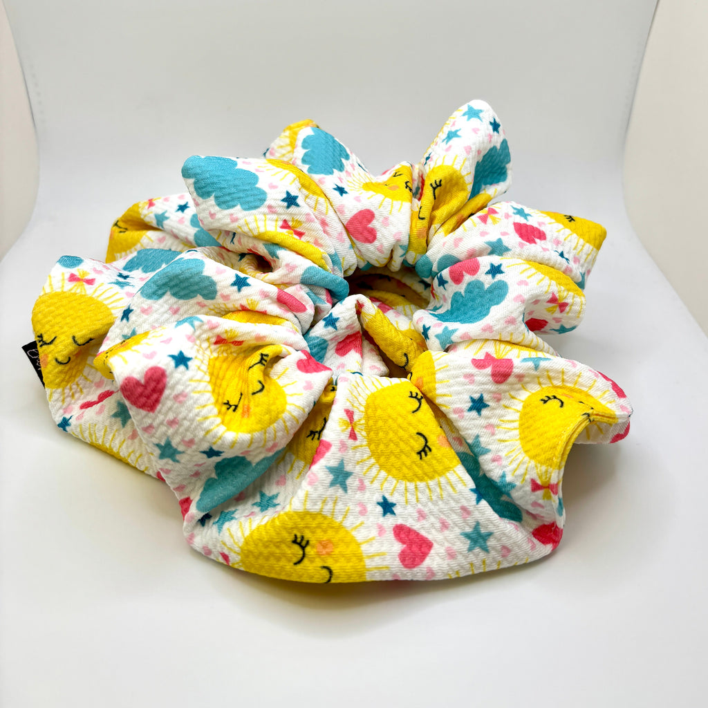 Sunny Summer Bullet Scrunchie