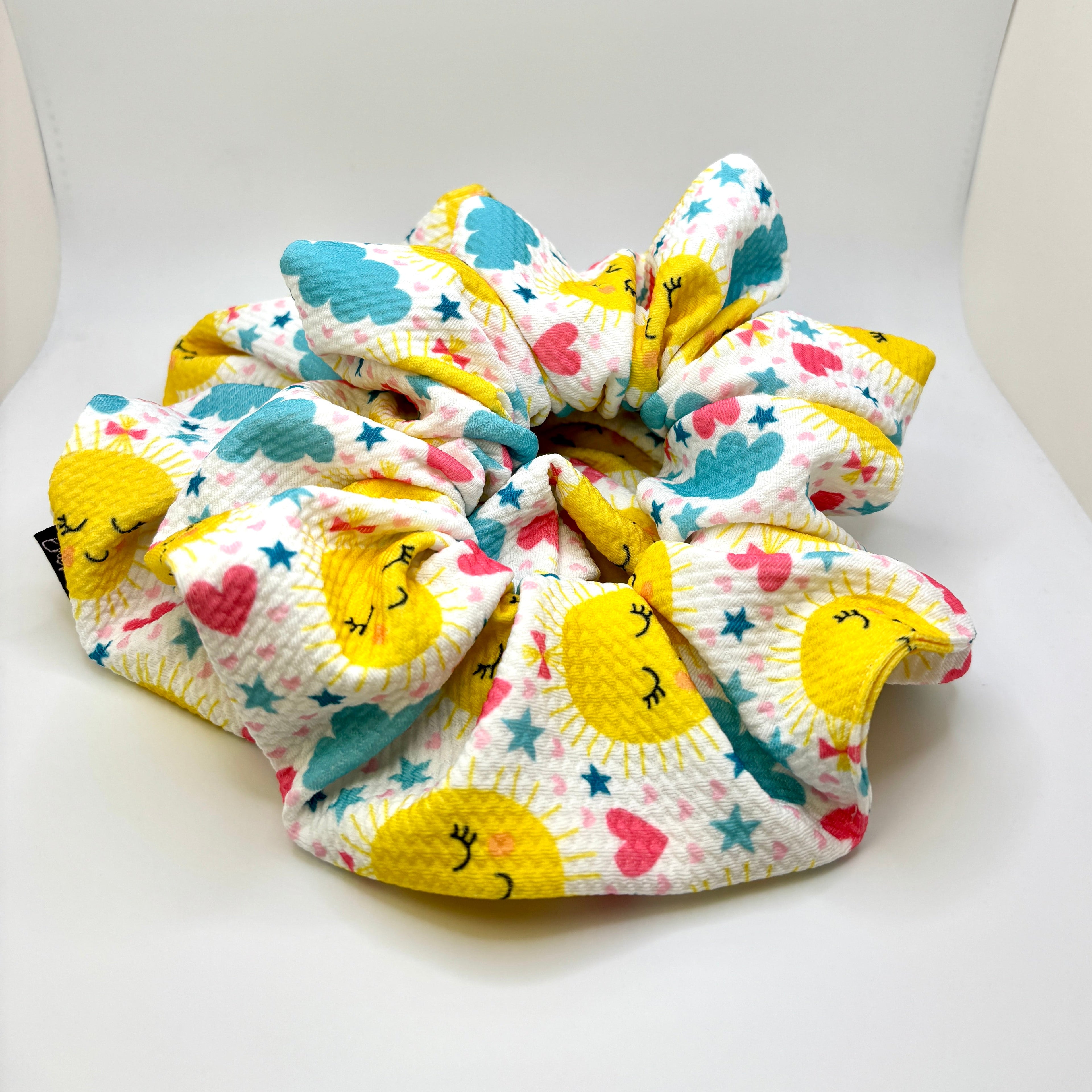 Sunny Summer Bullet Scrunchie