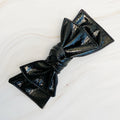 Patent Double Bow Hair Clip