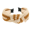 Zigzag Chevron Burnout Knot Headband