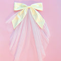 OMG Beauty Veil Bow Hair Clip