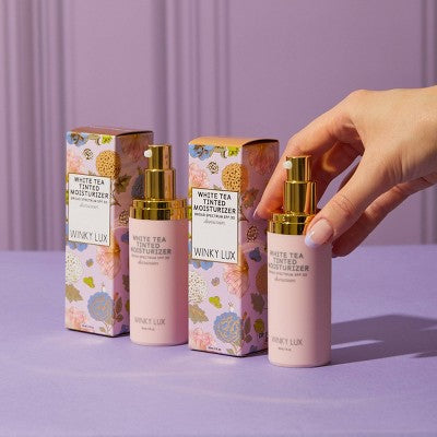 Winky Lux White Tea Tinted Moisturizer Medium Deep 1 fl oz - Imperfect Box