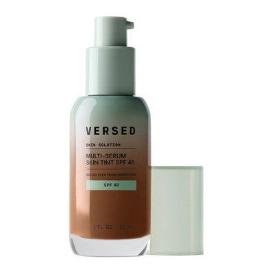 Versed Skin Solution Multi-Serum Skin Tint Foundation SPF 40 12W 1 fl oz - Imperfect Container