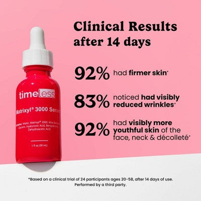 Timeless Skin Care Matrixyl 3000 Serum 1 fl oz - Missing Box