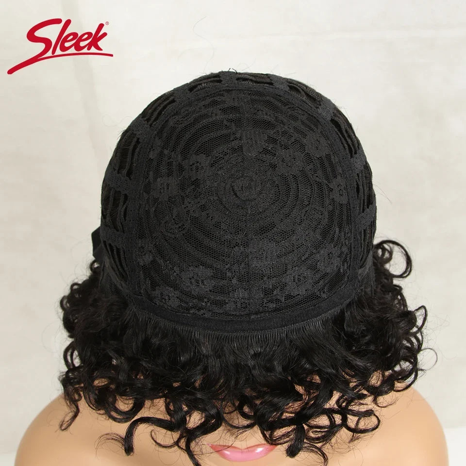 Sleek Short Human Hair Wigs Pixie Cut Wigs For Women Remy Brazilian Hair Wigs Short Wigs Natural Wave Short Wigs For Black Women