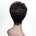 Sleek Short Human Hair Wigs Pixie Cut Wigs For Women Remy Brazilian Hair Wigs Short Wigs Natural Wave Short Wigs For Black Women