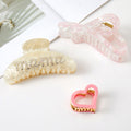 3PCS - MAMA Heart Hair Claw Clip Set