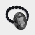 Crystal Oval Accented Stretch Hairband
