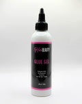 Her Beauty Hair Glue Gel Extreme Hold Oil Resistant Fast Dry Clear Lace Wig Adhesive Gel for Lace Front Wigs, Hair Extensions & Wig Install, All Hair Types, 4 oz Bottle on White Background