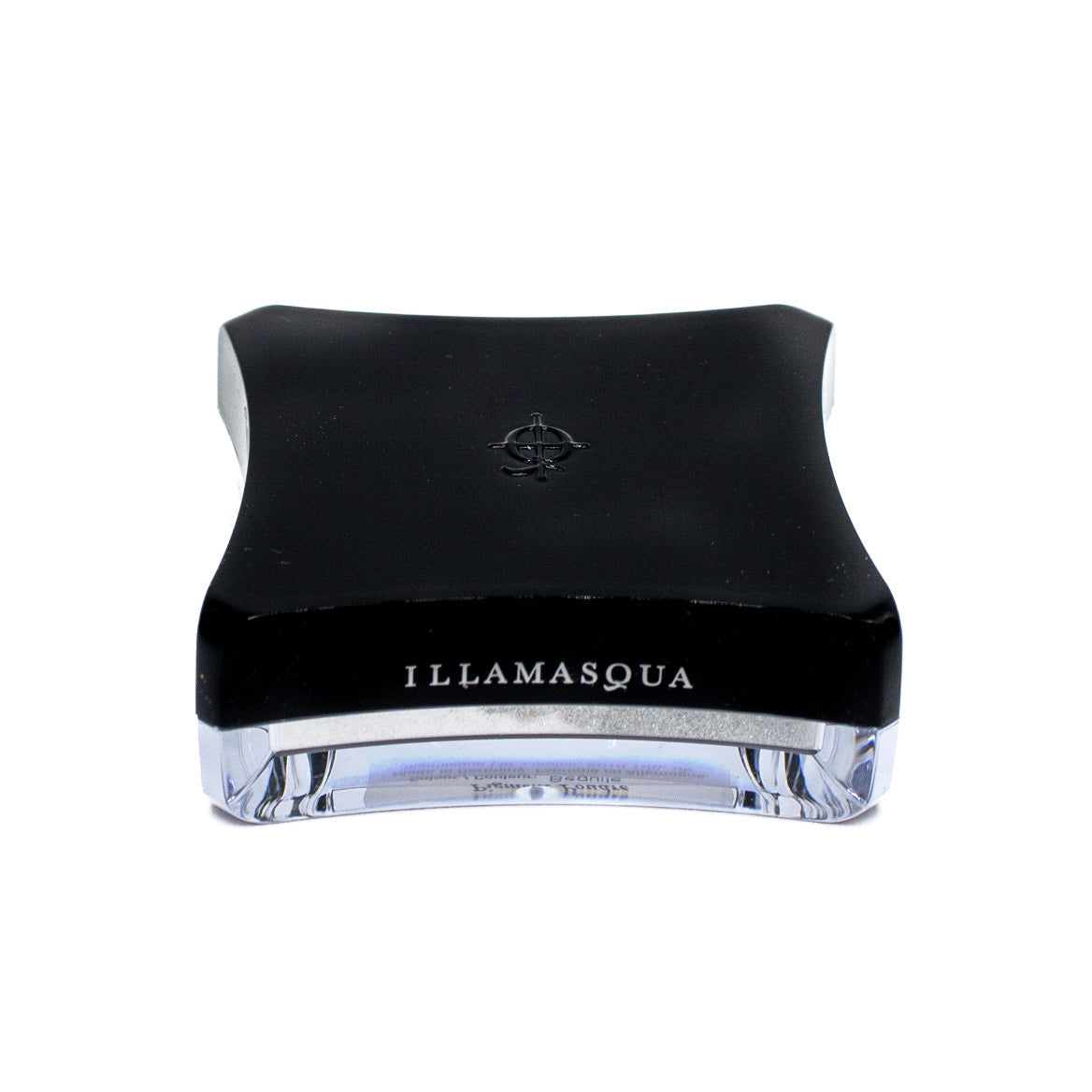 ILLAMASQUA Pure Pigment Beguile 0.05 oz metallic high-shine loose eye shadow pigment in black cosmetic jar, imperfect box beauty makeup product