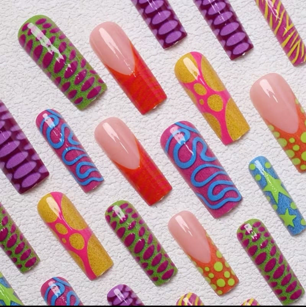Graffiti Design Nails