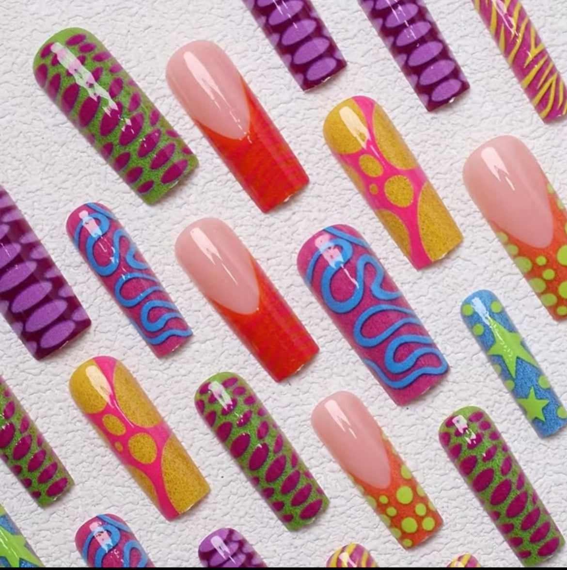 Graffiti Design Nails