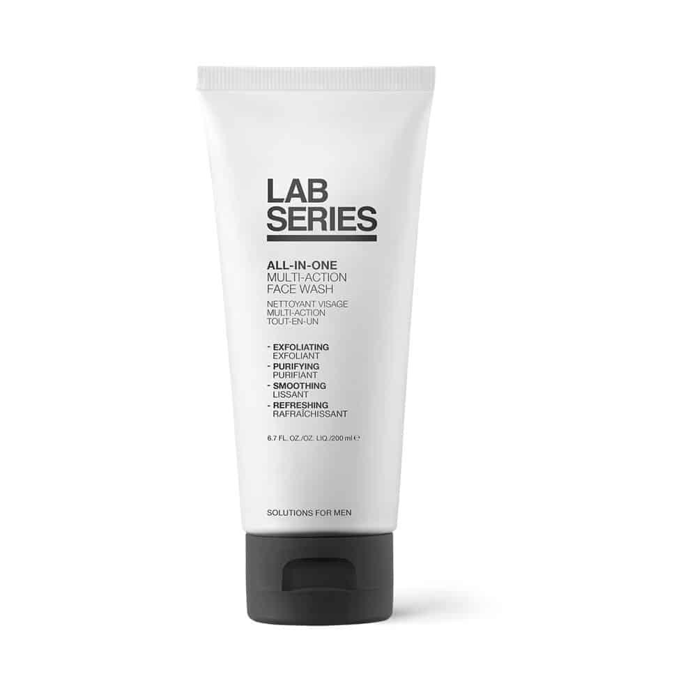 Lab series deep clean face wash for exfoliating, purifying, smoothing and refreshing. FOR MEN