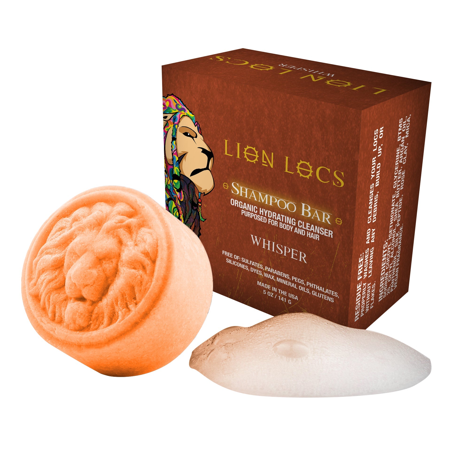 Dreadlock Shampoo Bar & Conditioner - Whisper