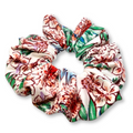 Tropical Leaves Summer Scrunchie