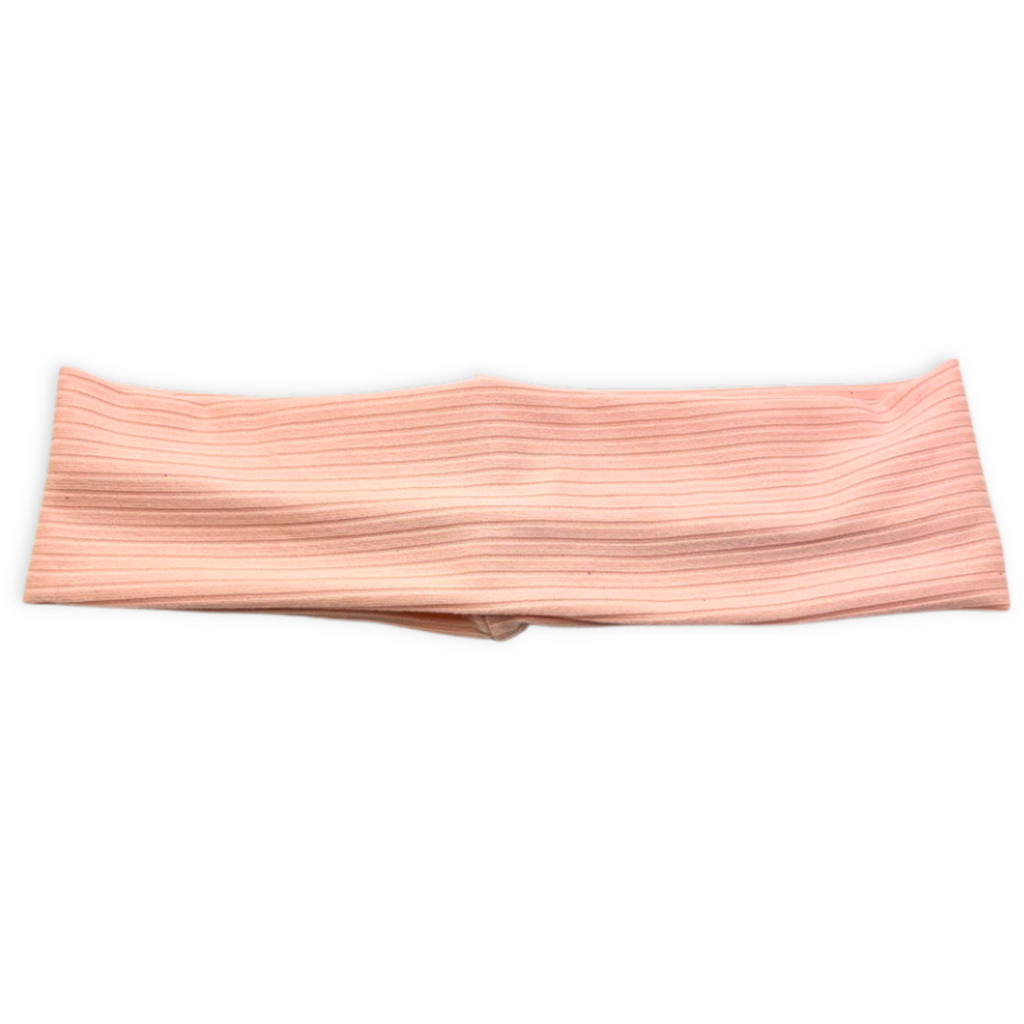 Pink Ribbed Headband
