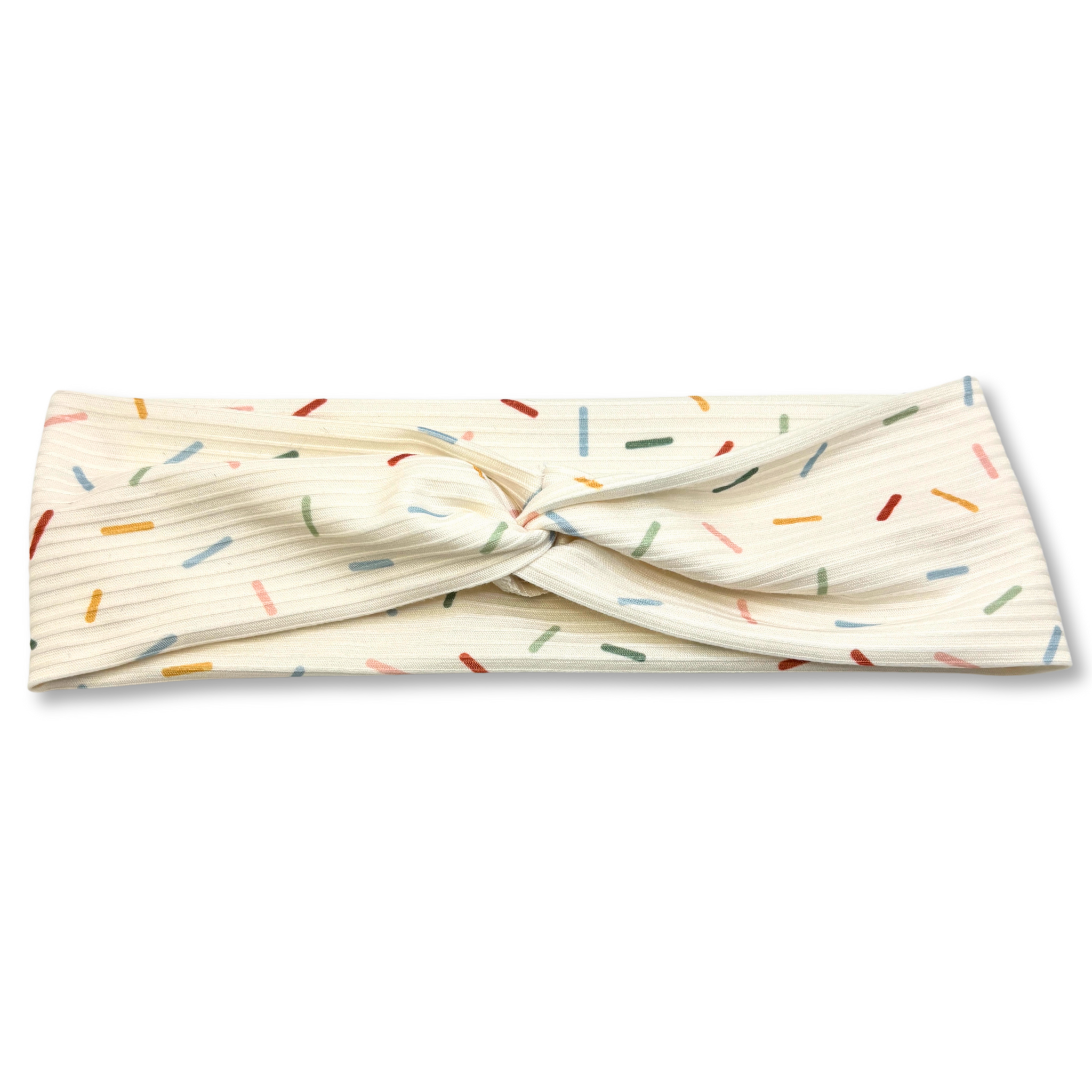 Sprinkles Ribbed Twist Knot Headband