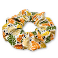 Tropical Leaves Foliage Scrunchie