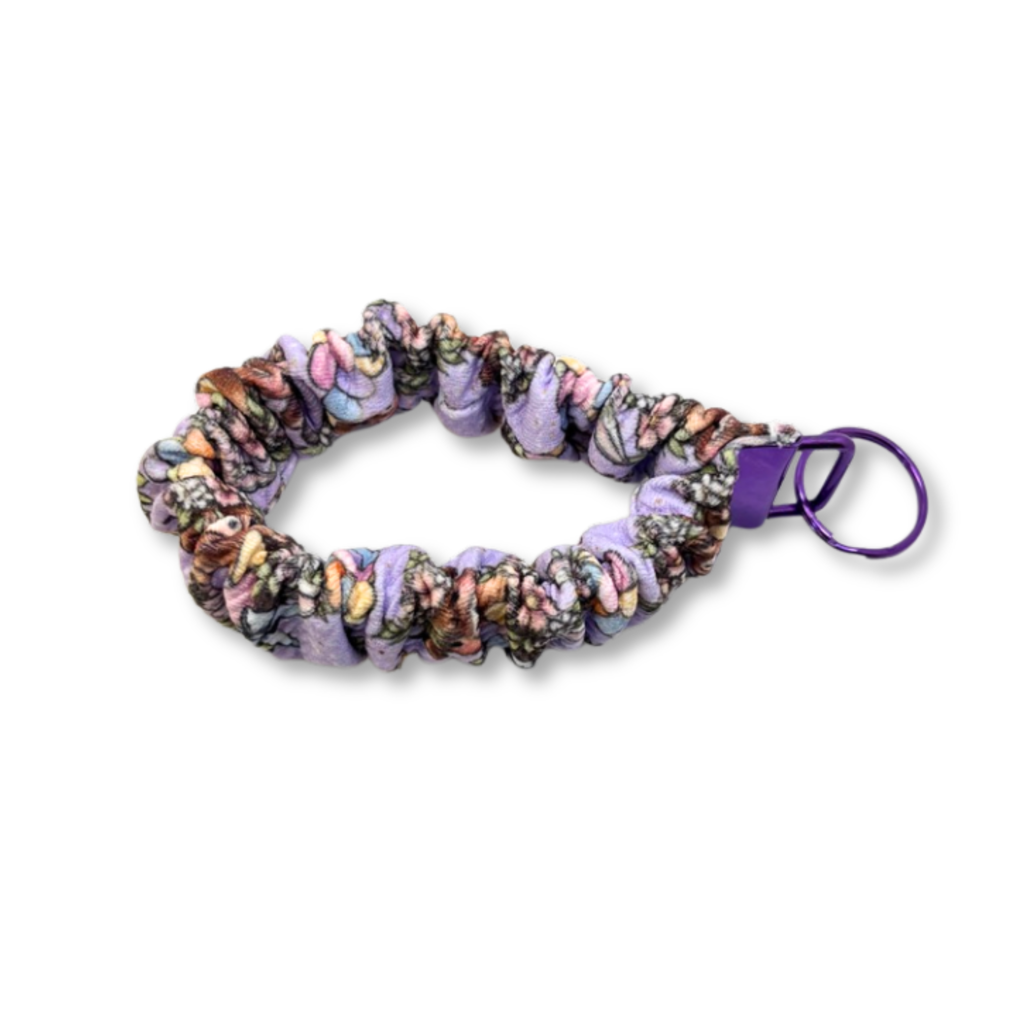 Easter Highland Cow Scrunchie Wristlet