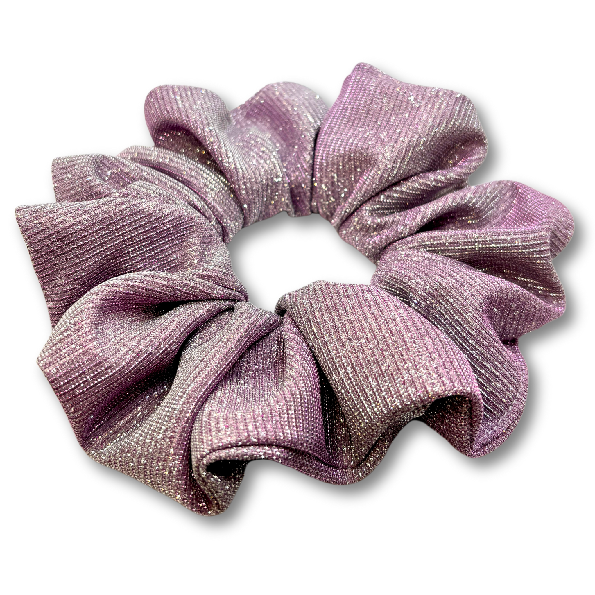 Lavender Sparkle Scrunchie