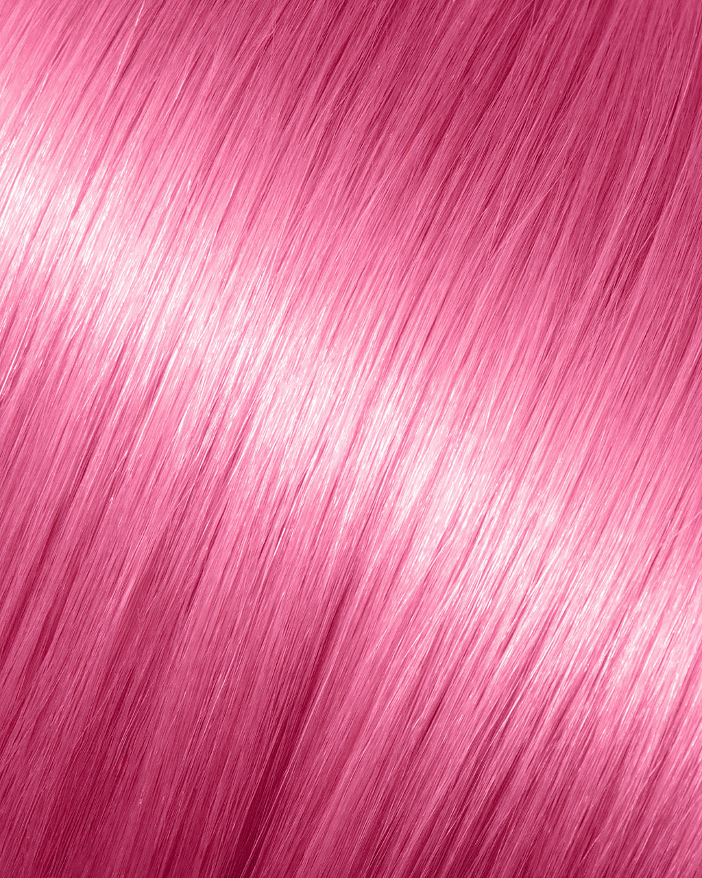 18-inch BABE straight fusion hair pink extensions featuring 20 strands of premium 100% Remy human hair for a seamless, natural look.