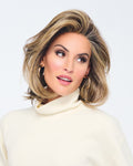 Raquel Welch Flying Solo Shoulder-Length Wig, RL10/12 Sunlit Chestnut