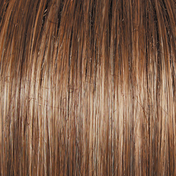 Raquel Welch Sheer Luxury Collection, Showrunner Mid-Length Layered Wig with Feather Lite Fiber Luxlite Cap Ll, Average, SS12/22 SS Cappuccino