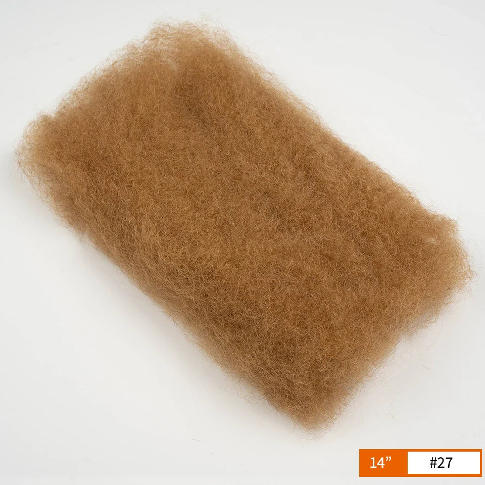 Afro Kinky Curly Bulk Human Hair | Brazilian Remy for Dreadlocks & Braids