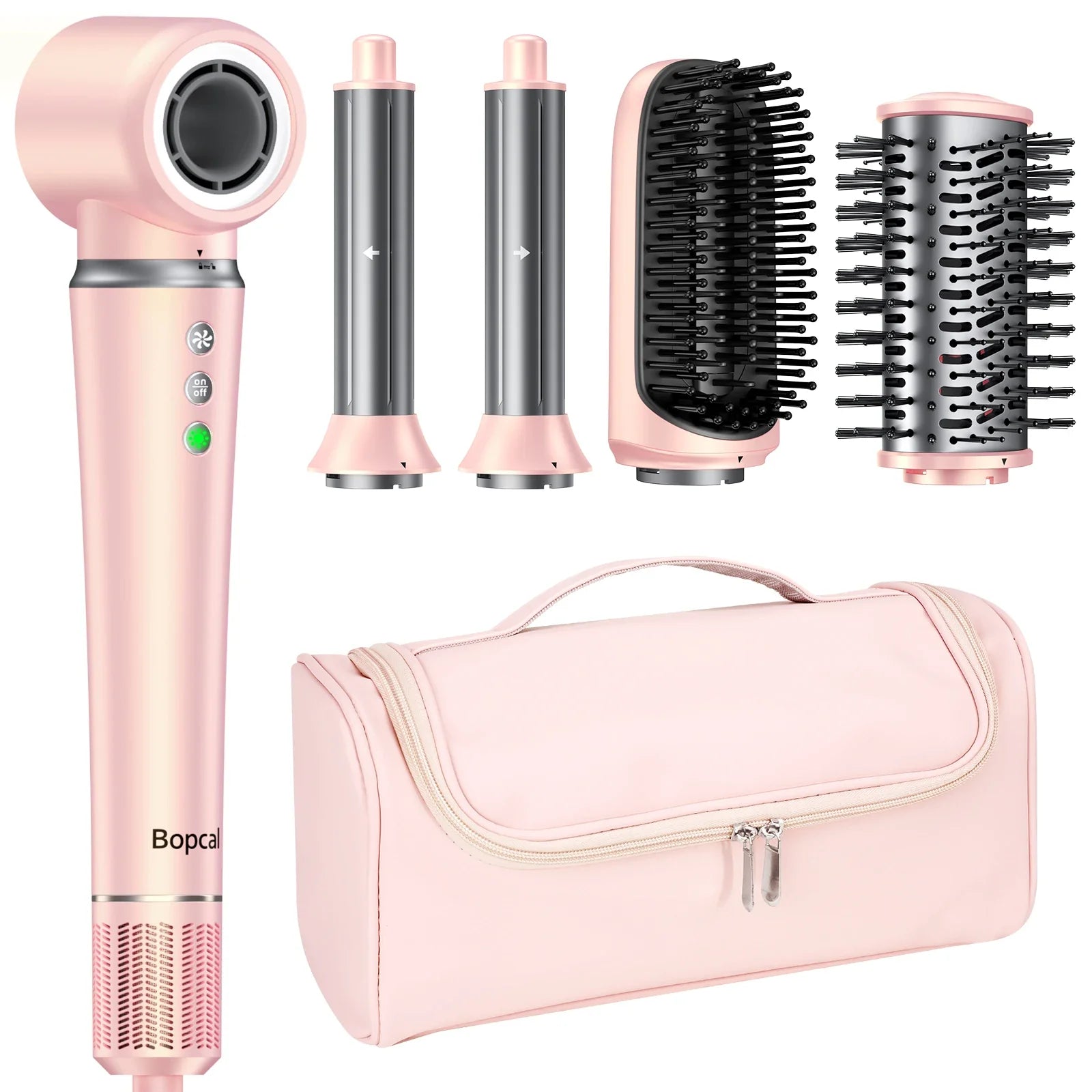BOPCAL 5 In 1 Hair Dryer Multifunctional Styling Tool 1200W