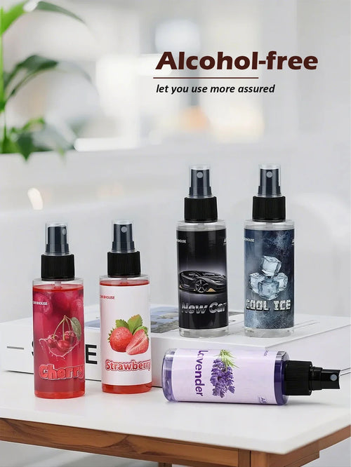 100ml Long-Lasting Air Freshener Spray – 10 Scents, Odor Eliminator for Home & Car Gifts