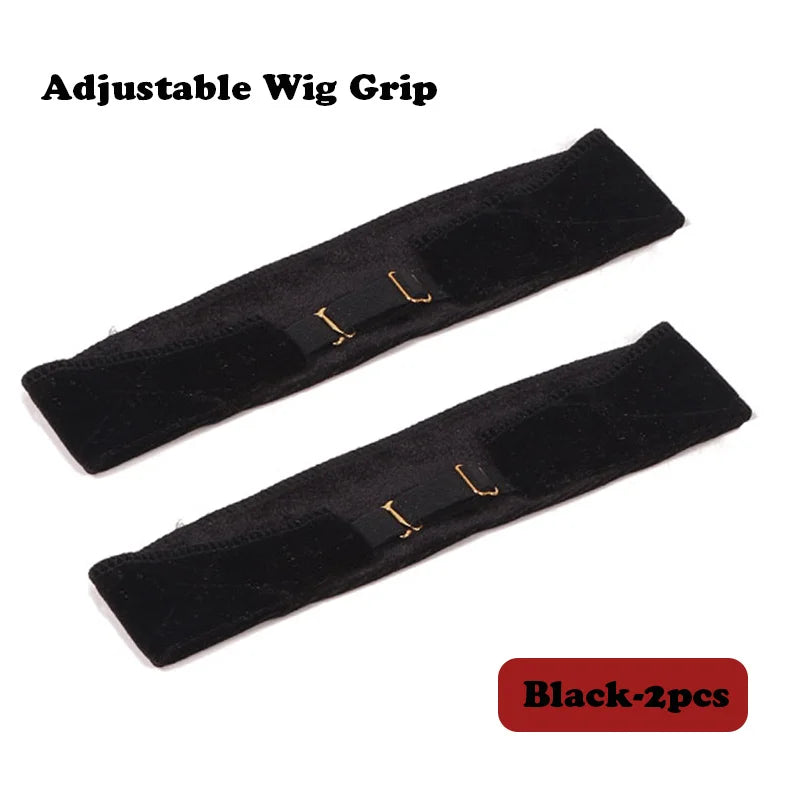 New Invisible Wig Hair Band Plussign Wig Grip Headband For Lace Frontal Wigs 1Pcs/Lot Nude Non-Slip Velvet Wig Band To Hold Wig