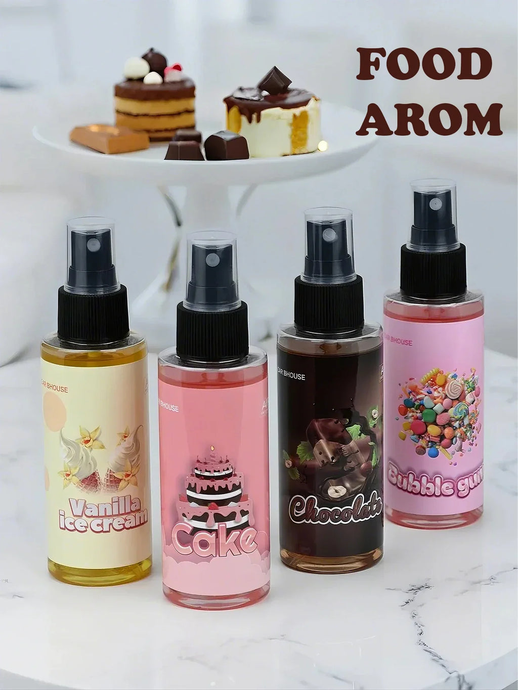 100ml Long-Lasting Air Freshener Spray – 10 Scents, Odor Eliminator for Home & Car Gifts
