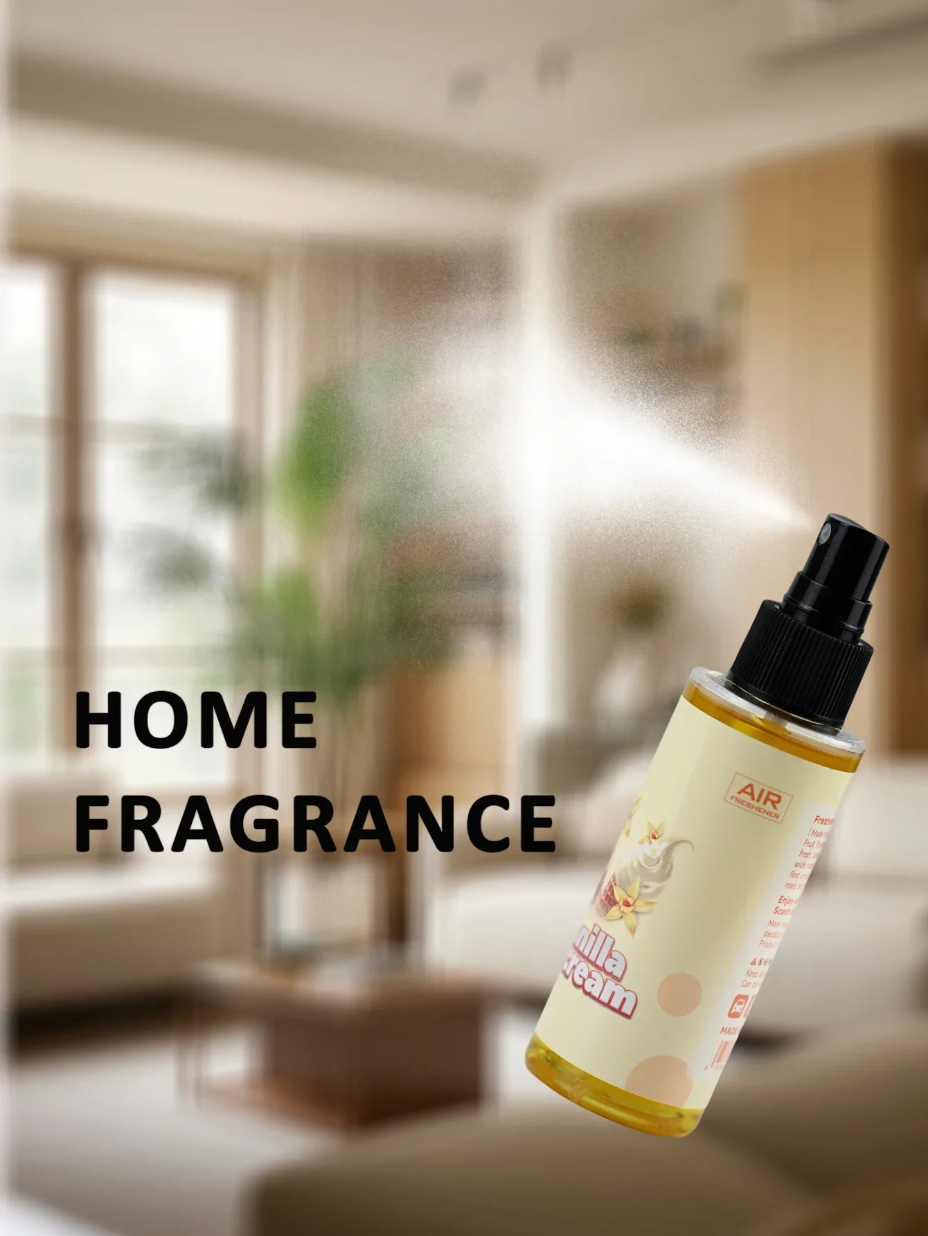 100ml Long-Lasting Air Freshener Spray – 10 Scents, Odor Eliminator for Home & Car Gifts
