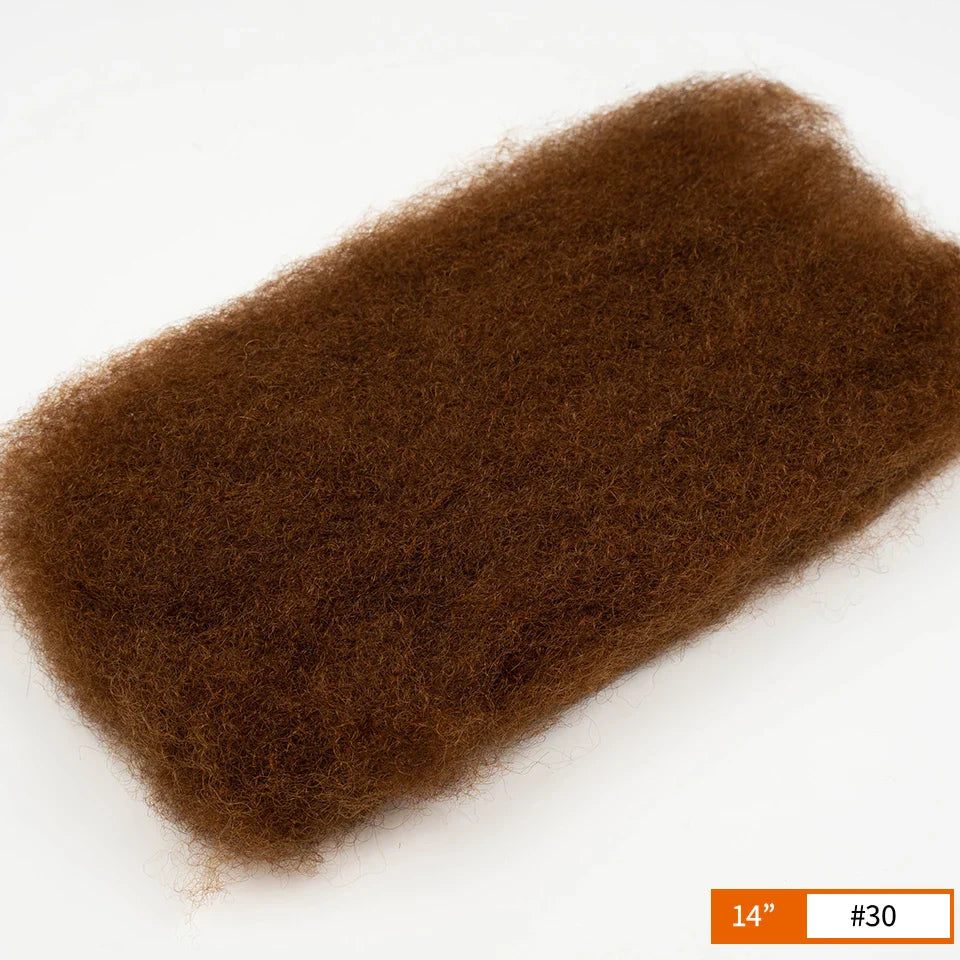 Afro Kinky Bulk Human Hair for Braiding & Dreadlocks | 100% Virgin Brazilian Remy (50g)