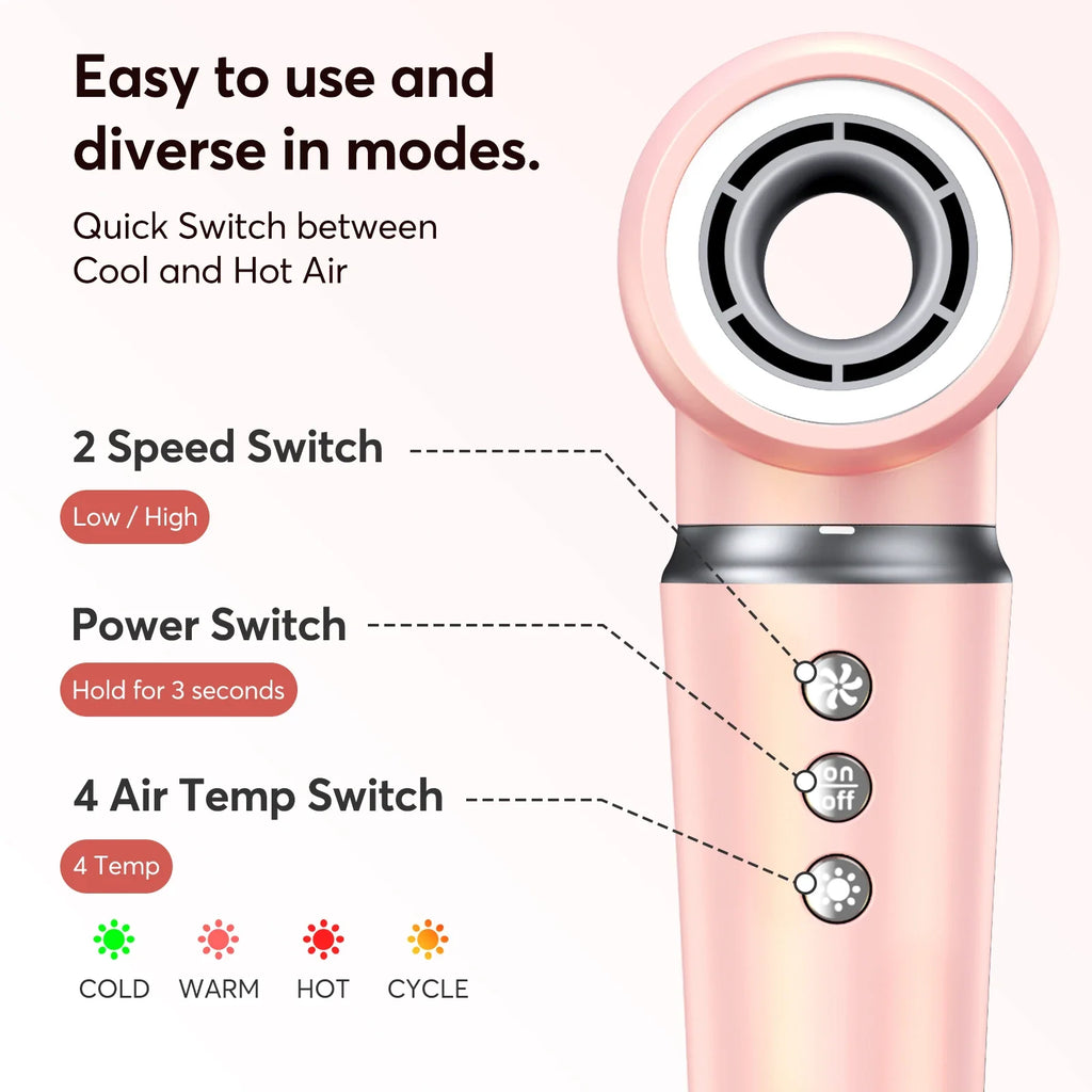 BOPCAL 5 In 1 Hair Dryer Multifunctional Styling Tool 1200W