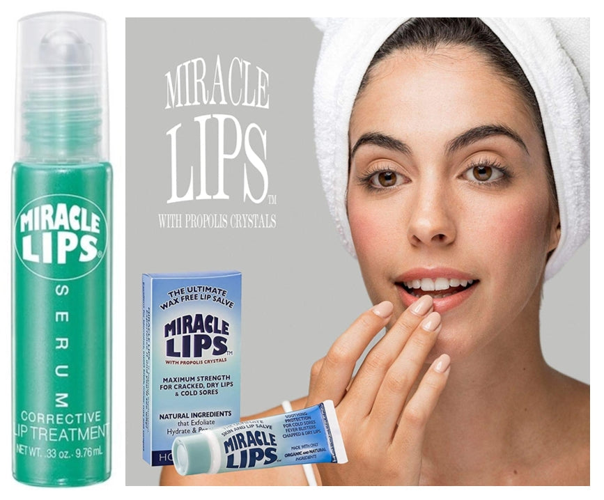 Holocuren Miracle Lips Salve & Serum Duo 0.33 oz – Repair & Maintain