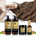 PURC Morocco Set Serum Smoothing Shampoo Conditioner And Repair Hair Mask Anti Dandruff Scalp Anti-Itch Hair Care Products Kit