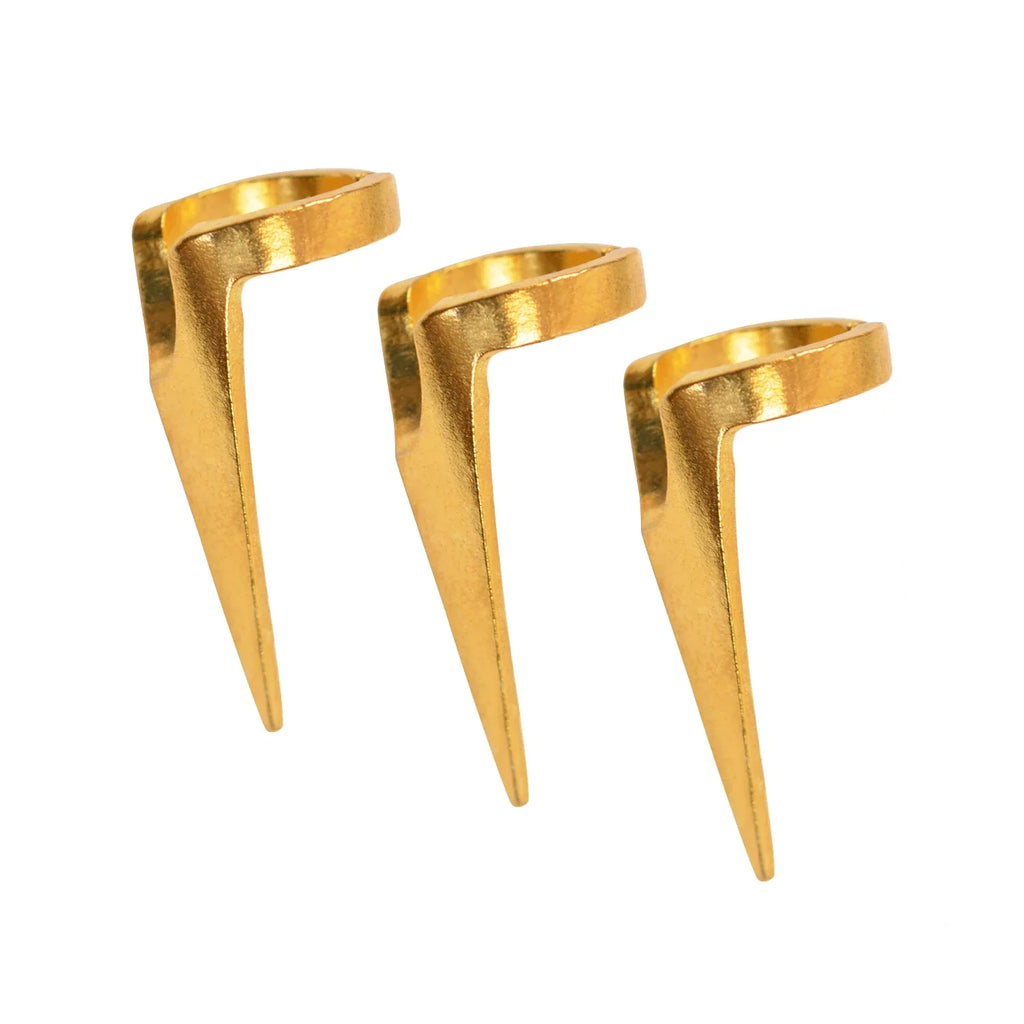2 Pieces Metal Hair Parting Ring for Sectioning Hair Extensions Hair Braiding Adjustable Hair Selecting Tool