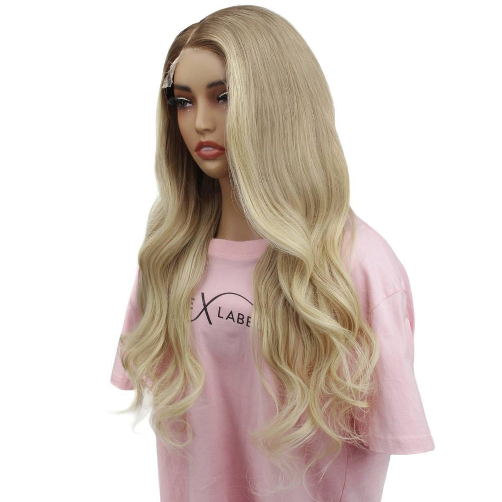 Taylor Glueless 5x5 HD Lace Professionally Colored 100% Human Hair Closure Wig