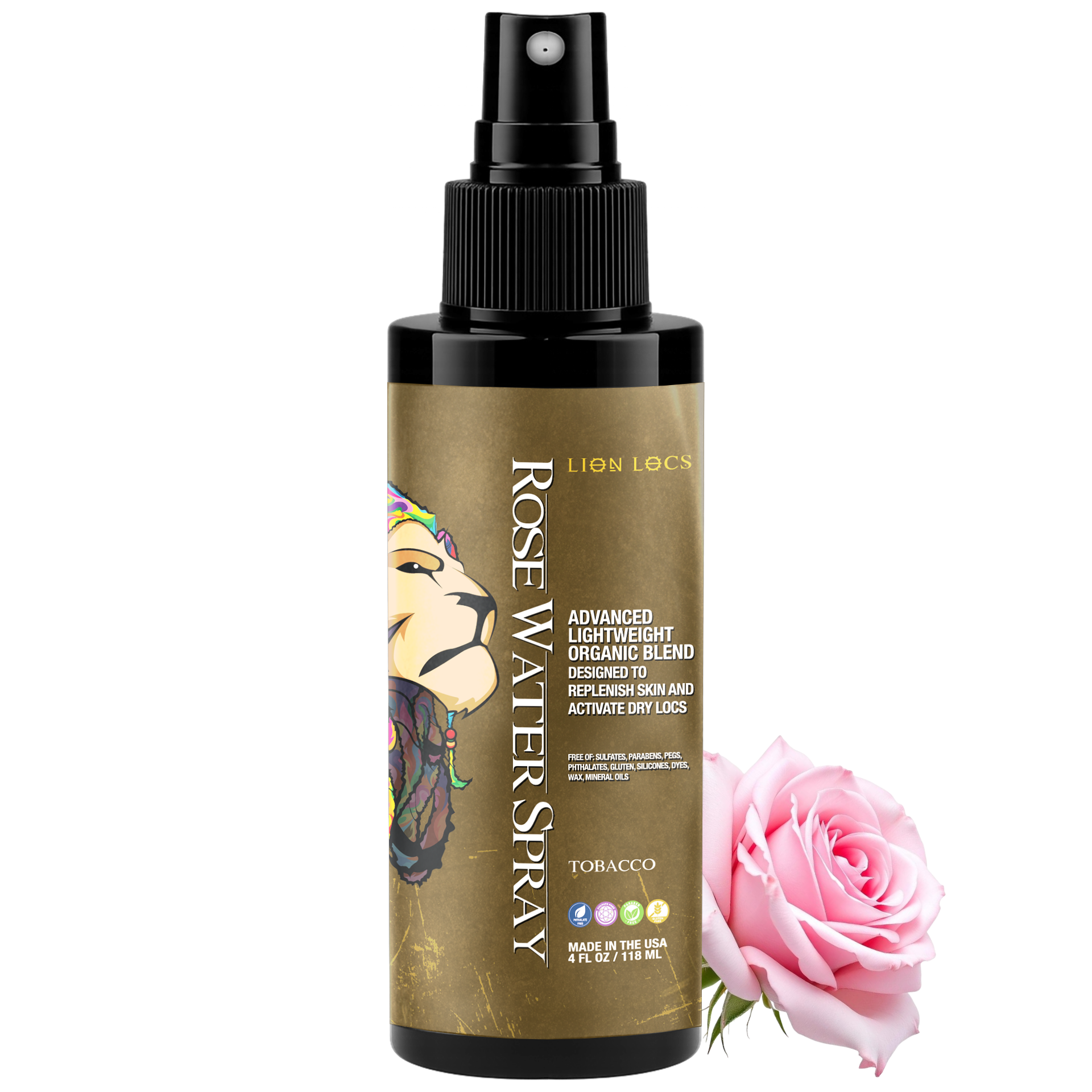 Advanced Rose Water Spray Treatment - Tobacco