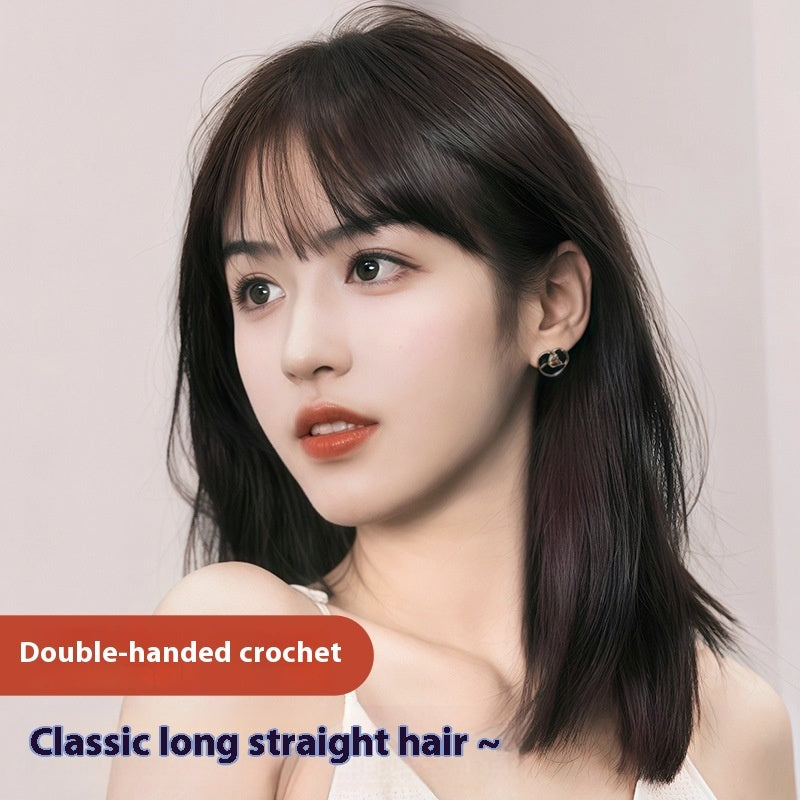 Product information:
Treatment Process: hand-woven
Efficacy: modify shape
Color: natural color small size 53-54, natural color medium 55-56, natural color plus 57-58, dark brown small size 53-54, dark brown medium 55-56, dark brown plus 57-58
Applicable face type: any face type
Applicable people: Ladies
Hair material: Human hair
Applicable skin color: any skin color
Color classification: 38-42cm Short, 46-48cm medium, 52-54cm long
Style: Natural
Hair dye and Perm or not: can be hot dyed