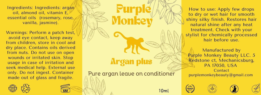 Argan Plus Leave-In Conditioner – 10ml