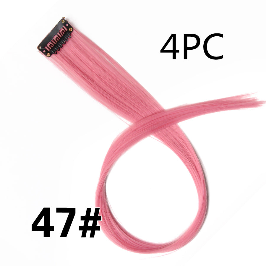 Colorful Hair Extensions – Vibrant Clip-In Hair Pieces for Women & Girls