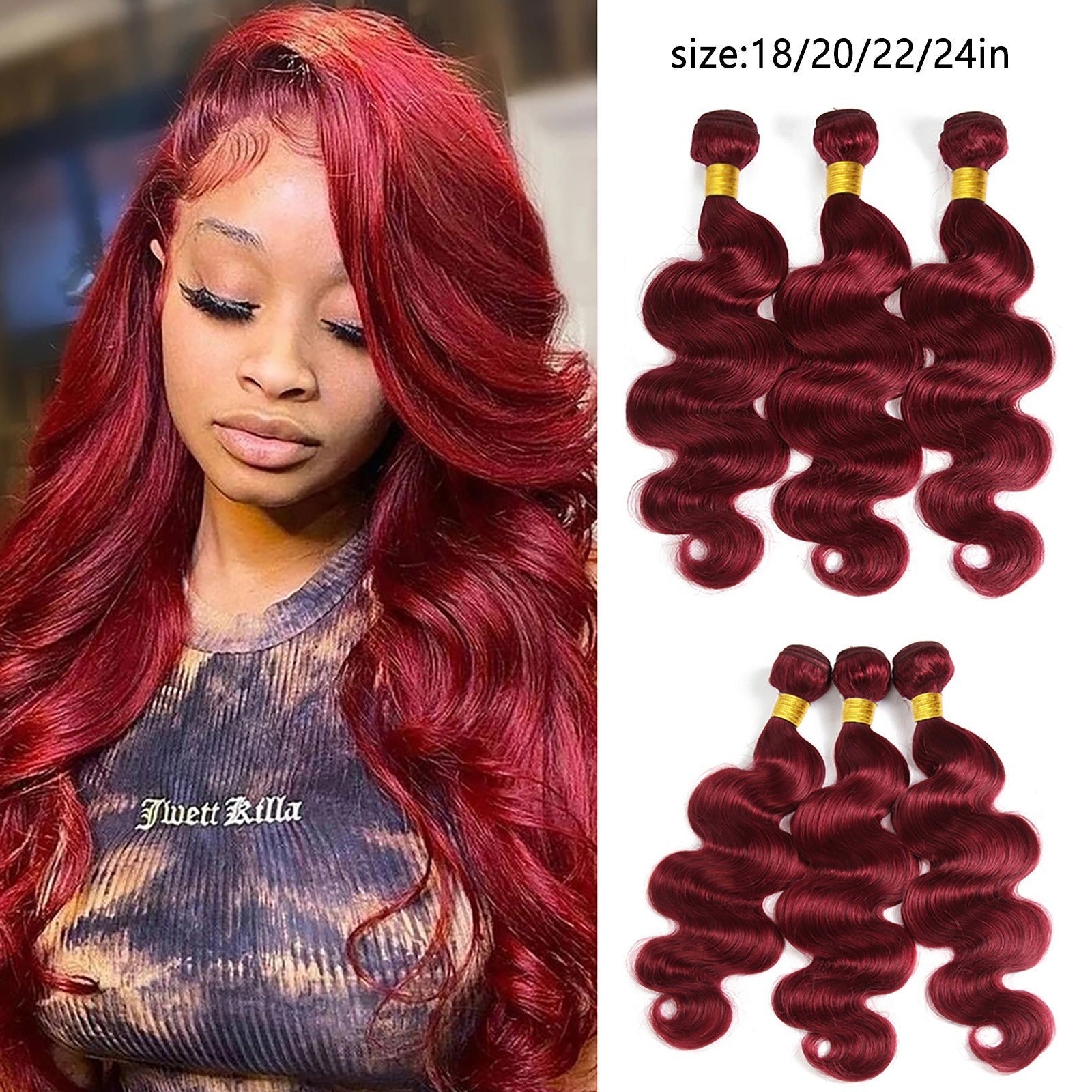 Curly Hair Female Wig Synthetic Fiber