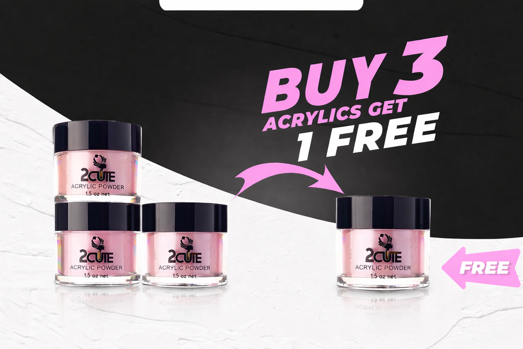 Buy 3 Acrylics Get 1 FREE